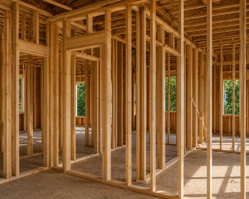 Bedroom Framing in Conroe, TX