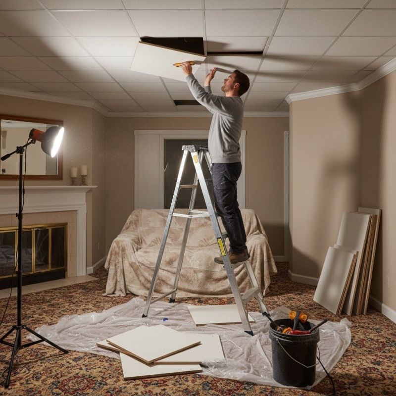 Contact About Sloped Ceiling Installation