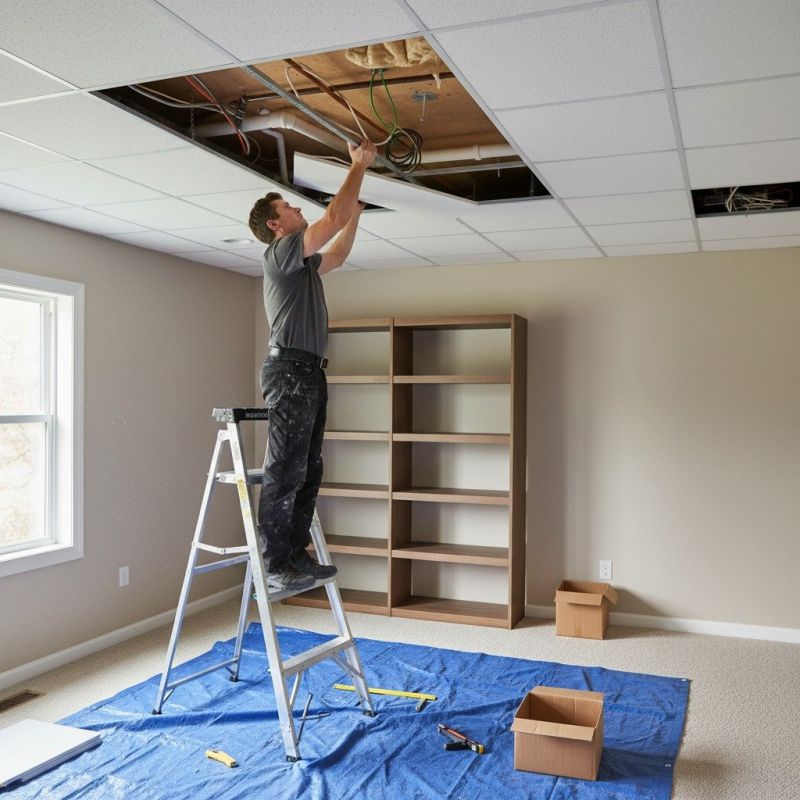 Local Sloped Ceiling Installation pros at work