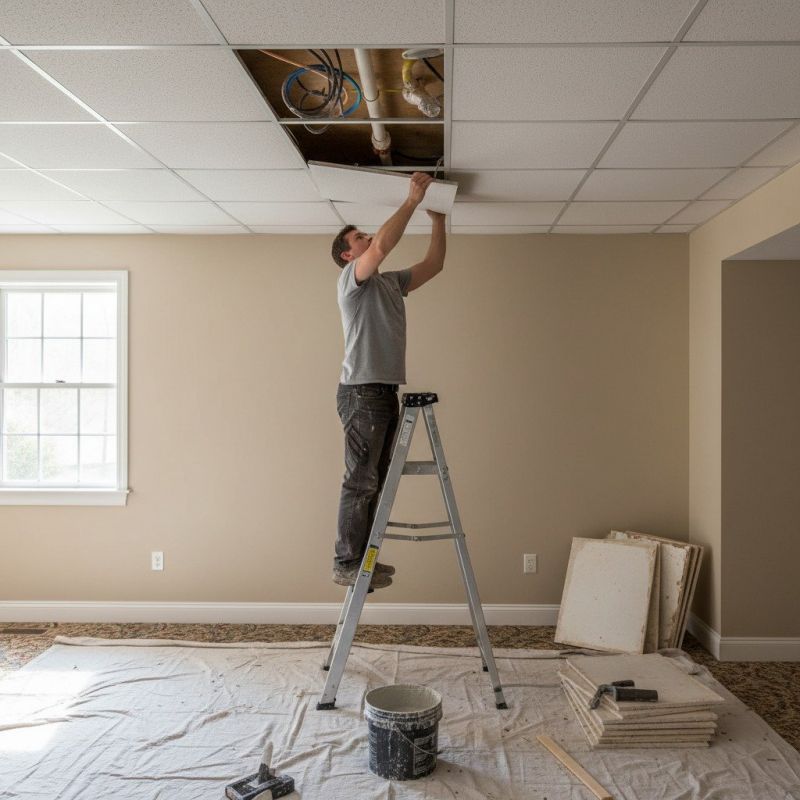 Sloped Ceiling Installation