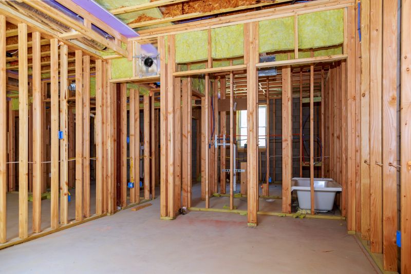 Basement Wall Framing in Kansas City, KS