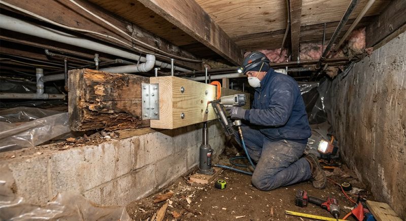 Ceiling Joist Repair in Conroe, TX