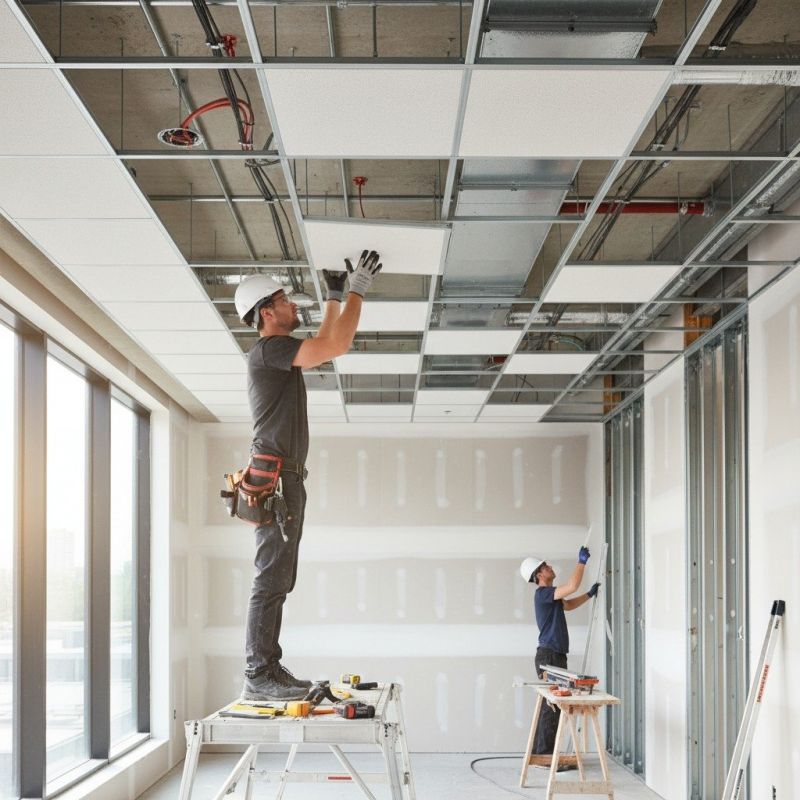 Sloped Ceiling Installation